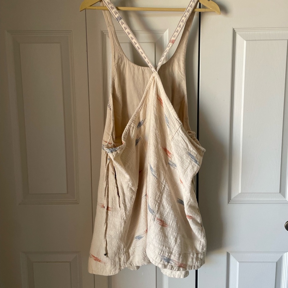Free People | | Arizona Mini Dress. Embroidered. Size SP. Pockets. Boho - Picture 4 of 8